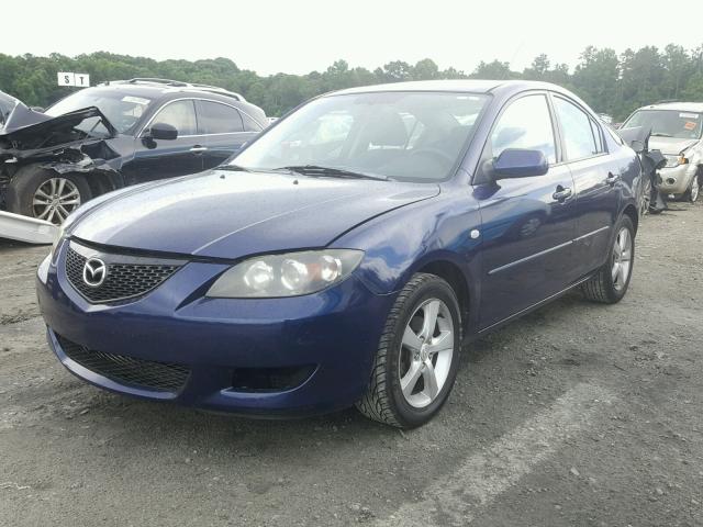 JM1BK12F241158107 - 2004 MAZDA 3 I BLUE photo 2