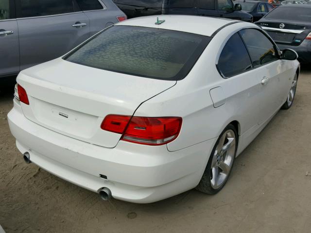 WBAWB73519P045390 - 2009 BMW 335I WHITE photo 4