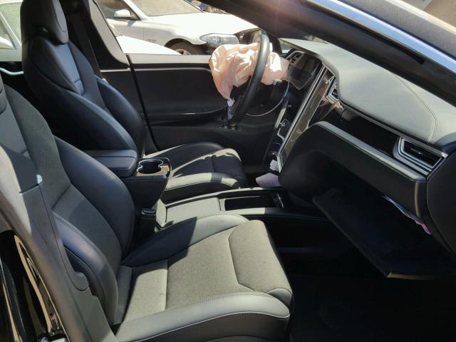 5YJSA1E15HF201340 - 2017 TESLA MODEL S 黑色 照片 5