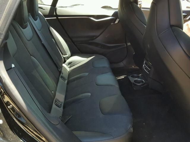 5YJSA1E15HF201340 - 2017 TESLA MODEL S 黑色 照片 6
