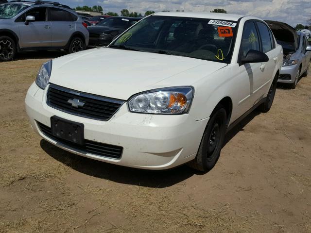 1G1ZS51826F175870 - 2006 CHEVROLET MALIBU LS 白色 照片 2