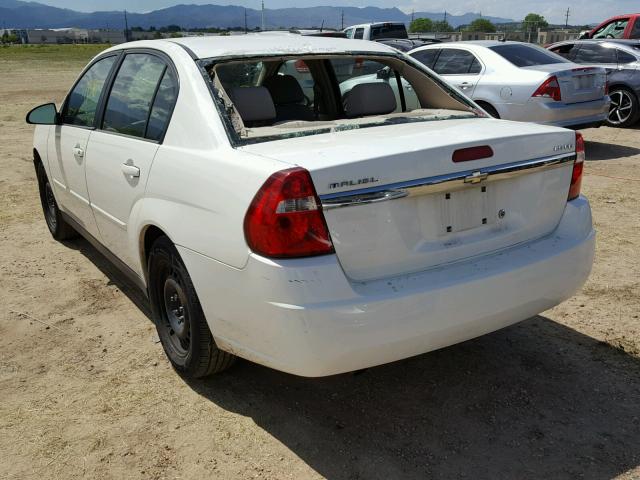 1G1ZS51826F175870 - 2006 CHEVROLET MALIBU LS 白色 照片 3