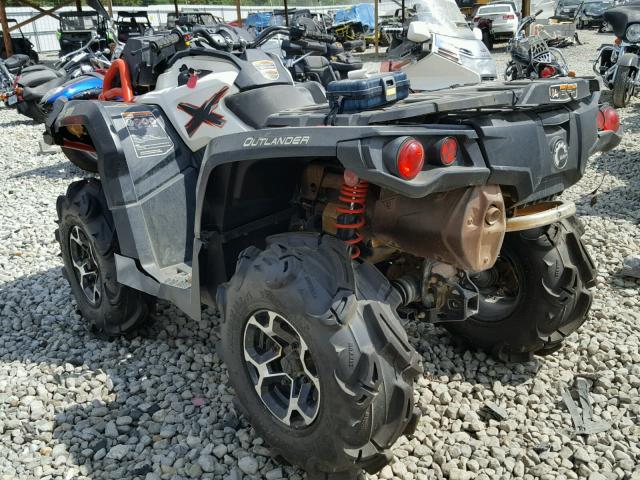 3JBLWAJ26GJ001103 - 2016 CAN-AM OUTLANDER WHITE photo 3