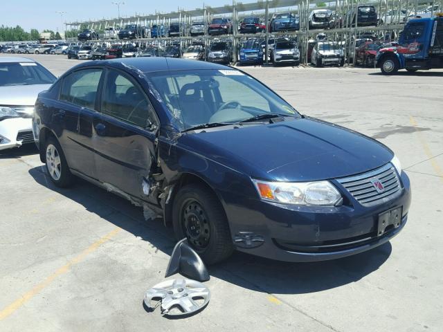 1G8AJ55F17Z184585 - 2007 SATURN ION LEVEL BLUE photo 1