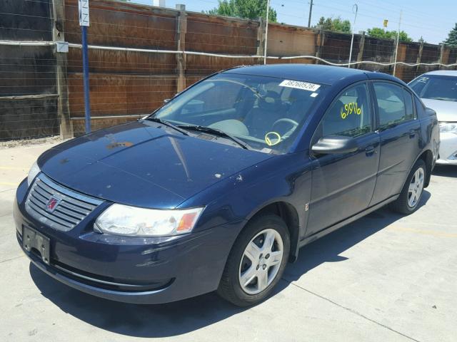 1G8AJ55F17Z184585 - 2007 SATURN ION LEVEL BLUE photo 2