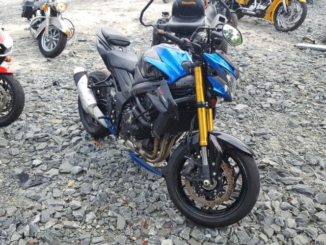 JS1C533B8J2100876 - 2018 SUZUKI GSX-S750 BLUE photo 1