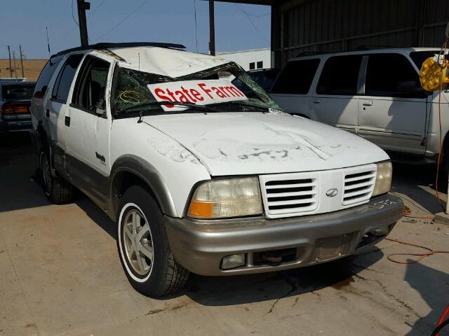 1GHDT13W512100299 - 2001 OLDSMOBILE BRAVADA WHITE photo 1