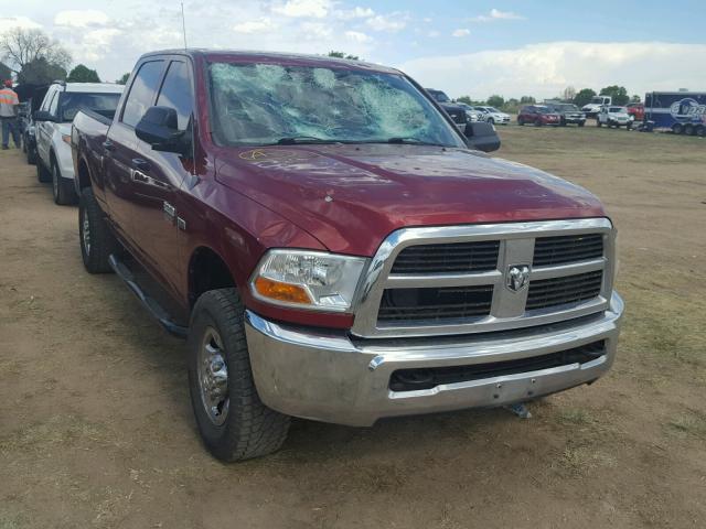 3D7TT2CT3BG609769 - 2011 DODGE RAM 2500 BURGUNDY photo 1