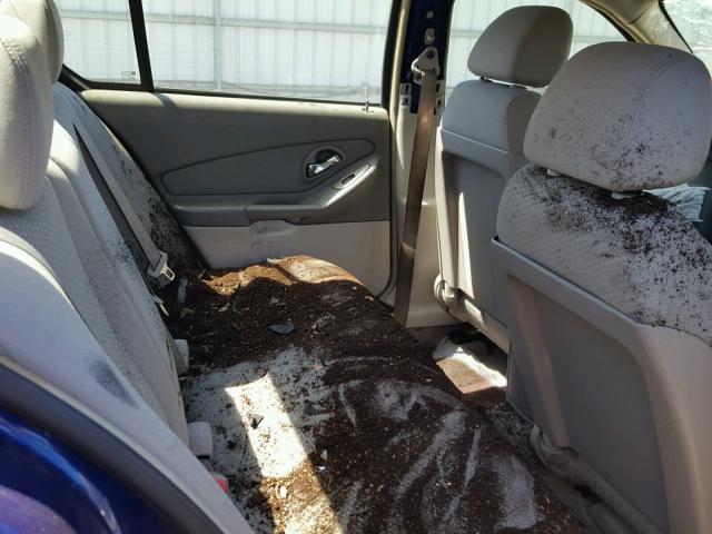 1G1ZS58F37F101024 - 2007 CHEVROLET MALIBU LS ლურჯი ფოტო 6