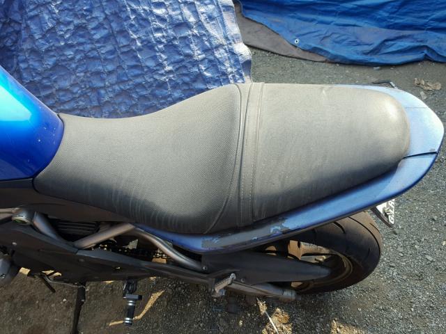 JKAEXEA147A021261 - 2007 KAWASAKI EX650 A Mavi foto 6