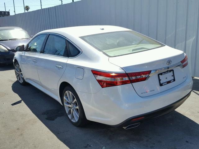 4T1BK1EB0FU160802 - 2015 TOYOTA AVALON XLE 白色 照片 3