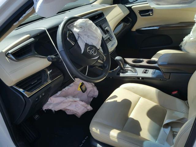 4T1BK1EB0FU160802 - 2015 TOYOTA AVALON XLE 白色 照片 5