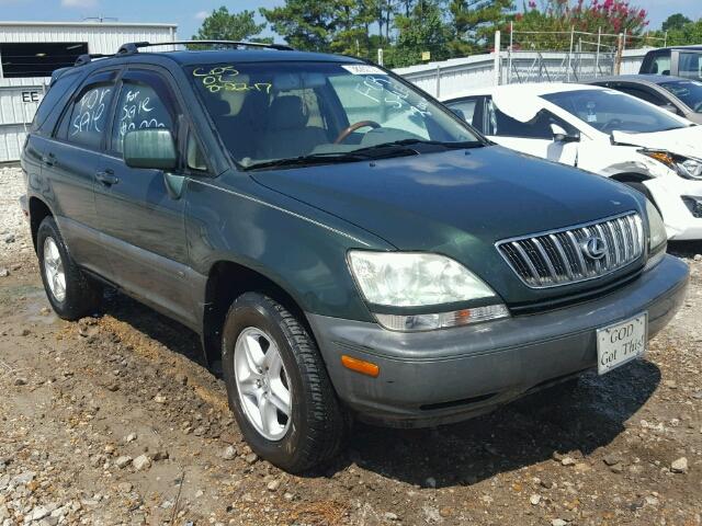 JTJHF10UX10221873 - 2001 LEXUS RX 300 GREEN photo 1