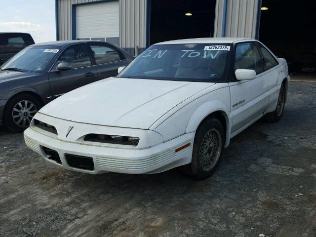 1G2WJ14TXNF265941 - 1992 PONTIAC GRAND PRIX WHITE photo 2