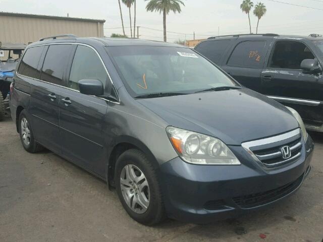 5FNRL38706B451585 - 2006 HONDA ODYSSEY EX CHARCOAL photo 1