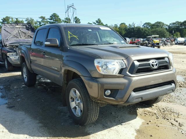 3TMJU4GN0EM172793 - 2014 TOYOTA TACOMA GRAY photo 1