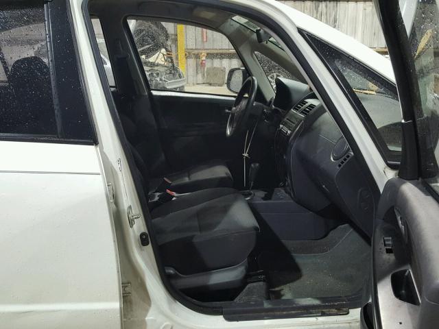 JS2YC414685100997 - 2008 SUZUKI SX4 WHITE photo 5