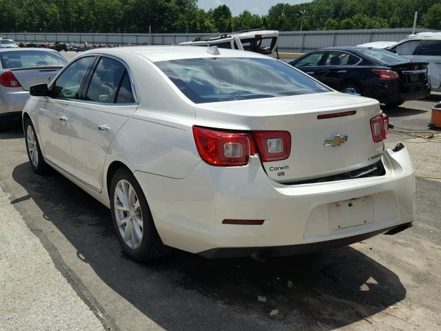 1G11H5SL0EF197671 - 2014 CHEVROLET MALIBU LTZ თეთრი ფოტო 3