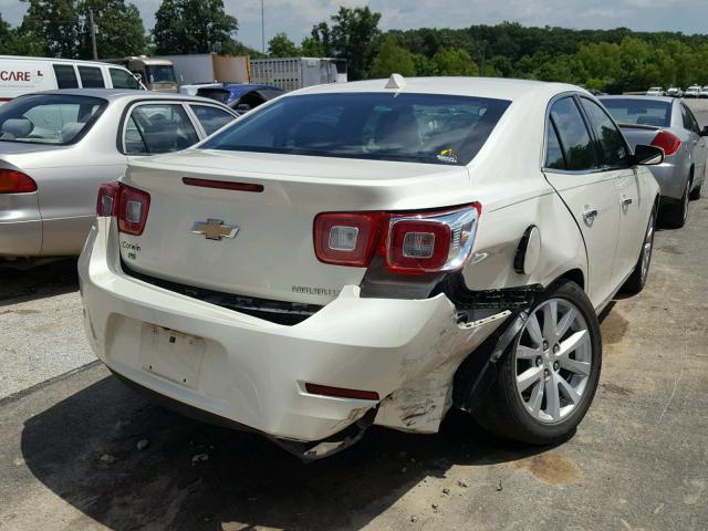 1G11H5SL0EF197671 - 2014 CHEVROLET MALIBU LTZ თეთრი ფოტო 4