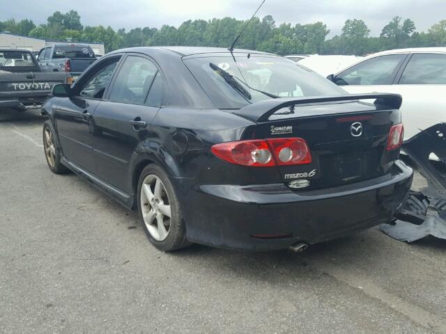 1YVHP84C945N65688 - 2004 MAZDA 6 I BLACK photo 3