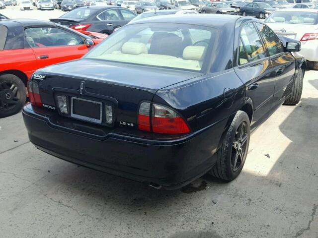 1LNFM87A96Y641164 - 2006 LINCOLN LS BLACK photo 4