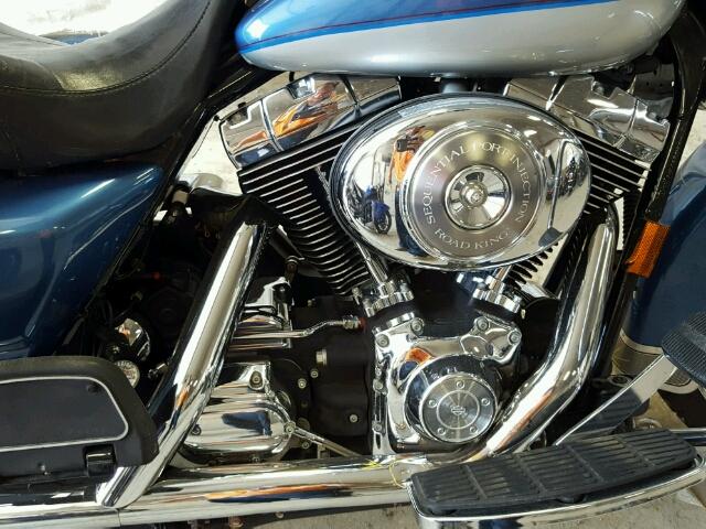 1HD1FBW115Y624623 - 2005 HARLEY-DAVIDSON FLHRI BLUE photo 7