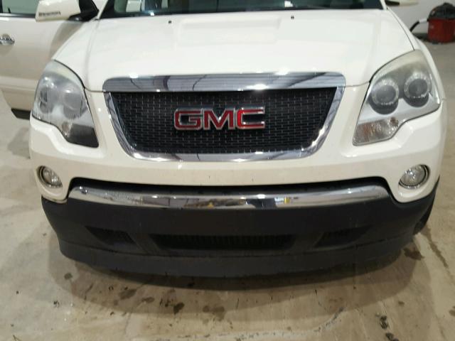 1GKLVMED3AJ144286 - 2010 GMC ACADIA SLT თეთრი ფოტო 10