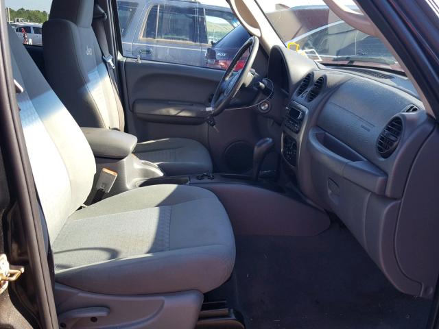 1J4GL38KX5W694692 - 2005 JEEP LIBERTY RE BLACK photo 5