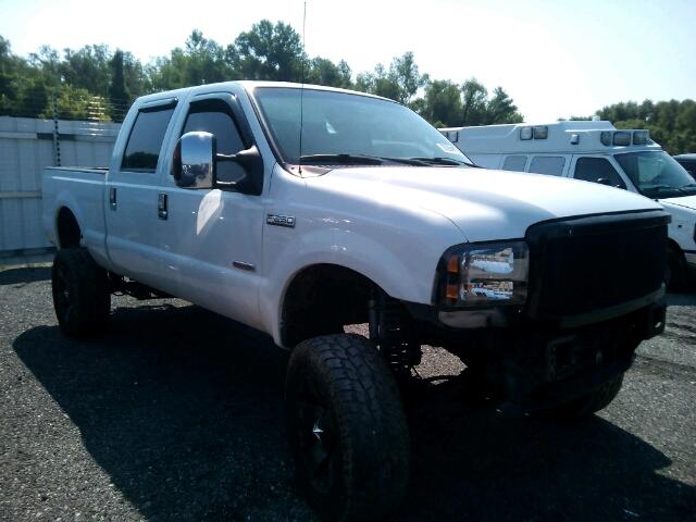 1FTSW21P26EC39754 - 2006 FORD F250 SUPER WHITE photo 1