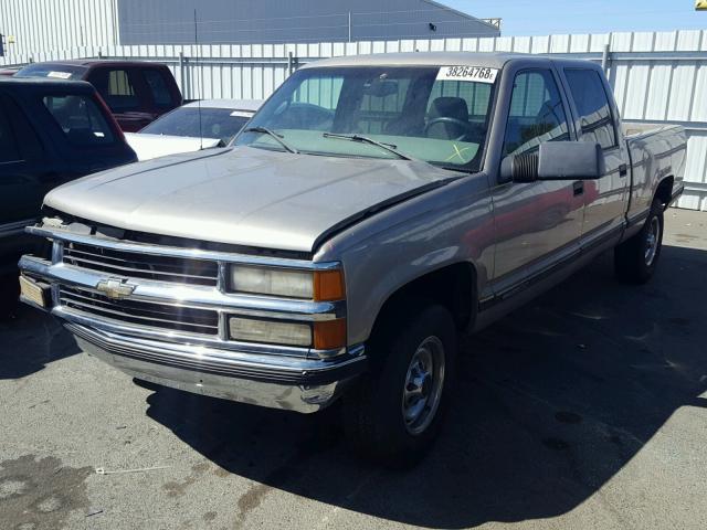 1GTGC23J9XF066740 - 1999 GMC SIERRA C25 TAN photo 2