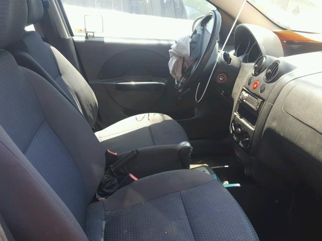 KL1TD66618B109350 - 2008 CHEVROLET AVEO BASE Gris photo 5