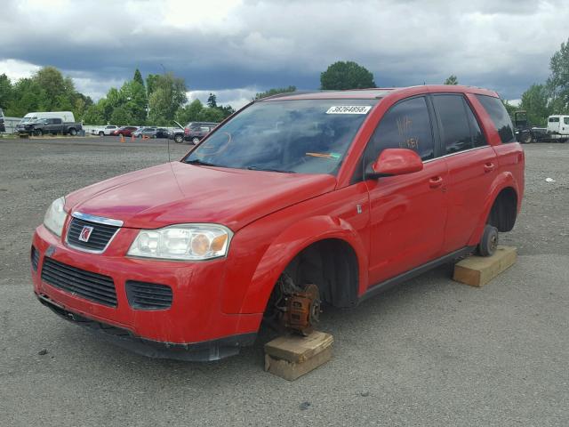 5GZCZ33Z37S838762 - 2007 SATURN VUE HYBRID RED photo 2