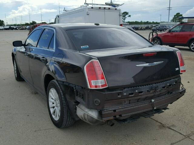 2C3CCAAG9DH565651 - 2013 CHRYSLER 300 BROWN photo 3