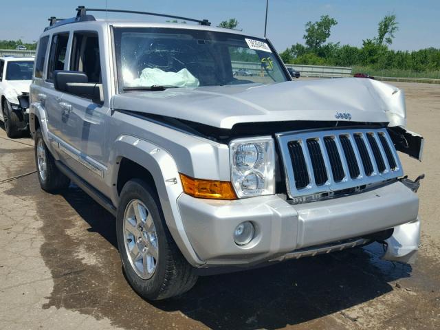 1J8HG58N78C188577 - 2008 JEEP COMMANDER ვერცხლისფერი ფოტო 1