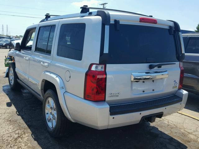 1J8HG58N78C188577 - 2008 JEEP COMMANDER ვერცხლისფერი ფოტო 3