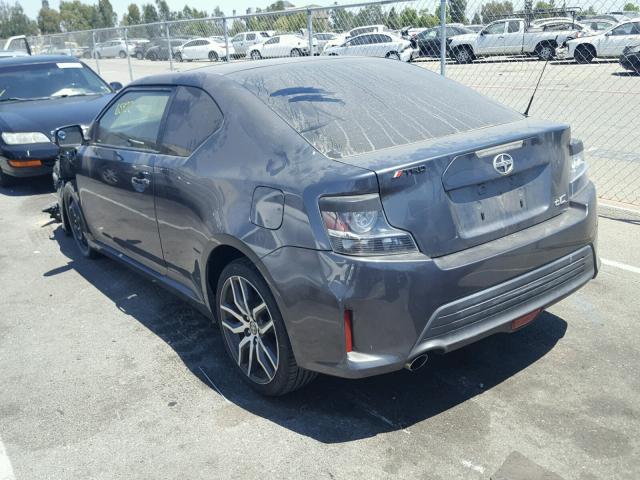 JTKJF5C7XE3074419 - 2014 TOYOTA SCION TC 灰色 照片 3