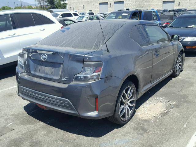 JTKJF5C7XE3074419 - 2014 TOYOTA SCION TC 灰色 照片 4