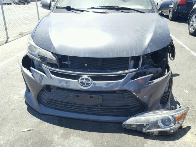 JTKJF5C7XE3074419 - 2014 TOYOTA SCION TC 灰色 照片 9