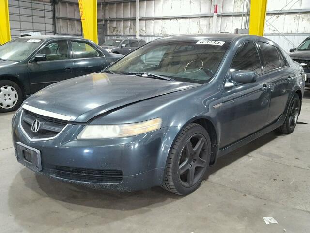 19UUA66264A001228 - 2004 ACURA TL GRAY photo 2