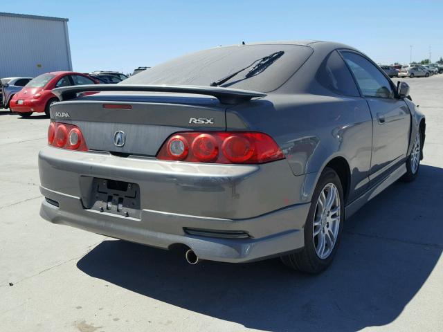 JH4DC53866S020661 - 2006 ACURA RSX GRAY photo 4