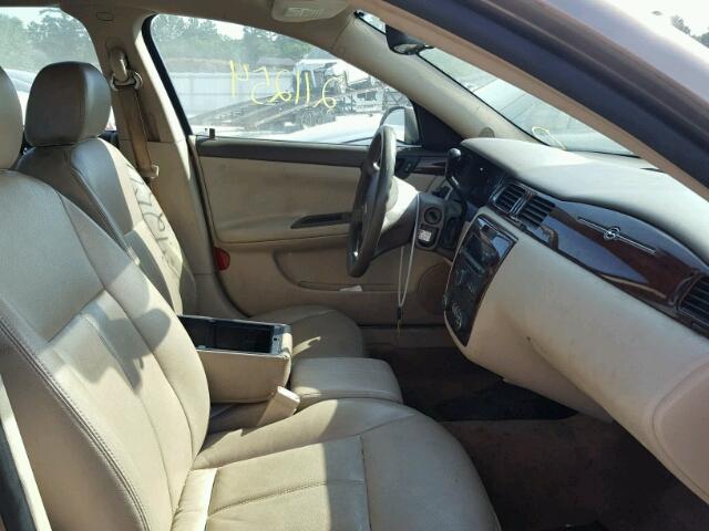 2G1WT58K769347319 - 2006 CHEVROLET IMPALA LT TAN photo 5