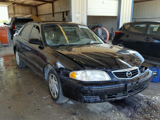 1YVGF22C115216308 - 2001 MAZDA 626 ES BLACK photo 1