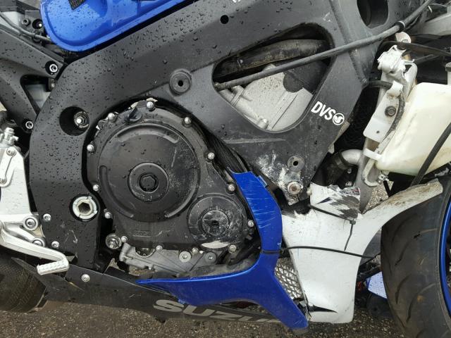 JS1GN7DA372118869 - 2007 SUZUKI GSX-R600 BLUE photo 7