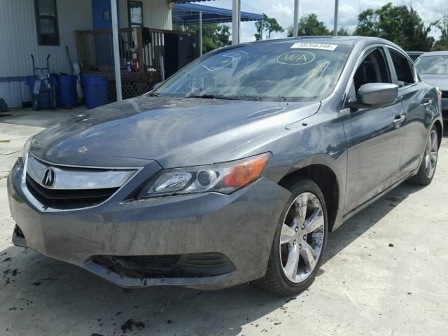 19VDE1F36EE002045 - 2014 ACURA ILX 20 GRAY photo 2