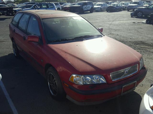 YV1VW2553YF487038 - 2000 VOLVO V40 RED photo 1