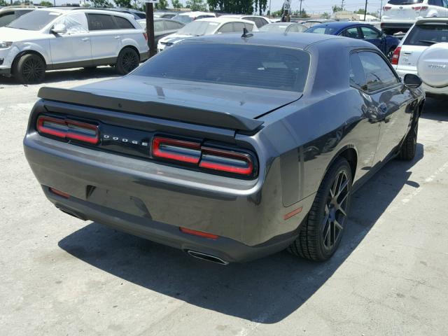 2C3CDZFJ9GH329859 - 2016 DODGE CHALLENGER GRAY photo 4