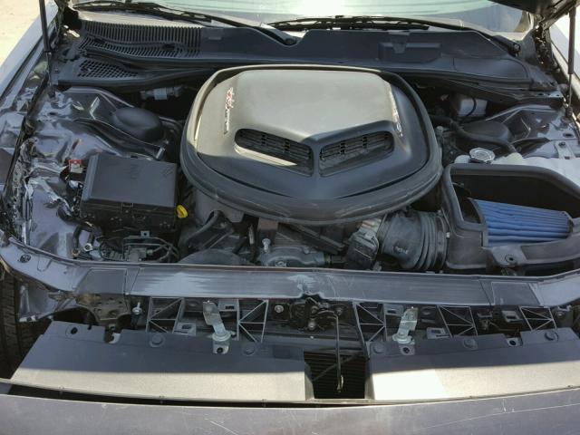 2C3CDZFJ9GH329859 - 2016 DODGE CHALLENGER GRAY photo 7