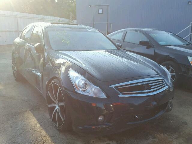 JN1CV6AP2DM724416 - 2013 INFINITI G37 BASE BLACK photo 1