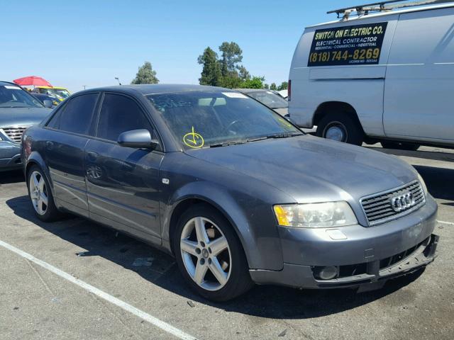 WAUJC68E85A055311 - 2005 AUDI A4 1.8T GRAY photo 1