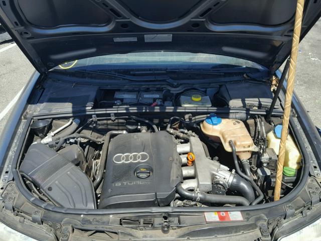 WAUJC68E85A055311 - 2005 AUDI A4 1.8T GRAY photo 7